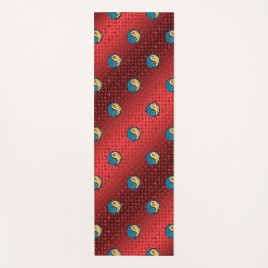 Schorpioen en vuurtijger yogamat (Voorkant)