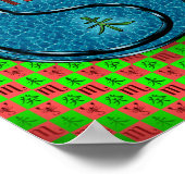 Schorpioen en watergeit poster (Hoek)
