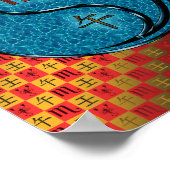 Schorpioen en waterpaard poster (Hoek)