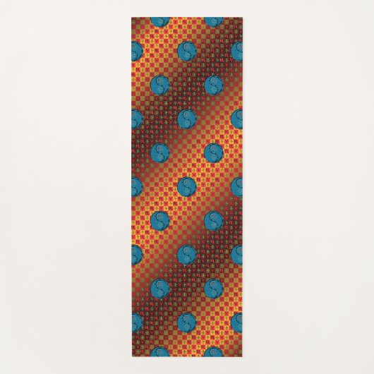 Schorpioen en waterpaard yogamat (Voorkant)