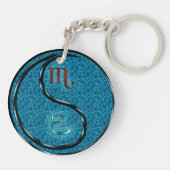 Schorpioen en waterslang sleutelhanger (Achterkant)