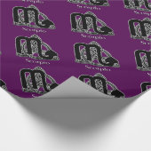 Schorpioen Geboorte Teken Keltische Knoop Zodiac P Cadeaupapier (Hoek)