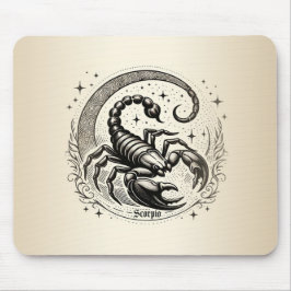 Schorpioen Halve Maan Astrologie Zodiac Schorpioen Muismat