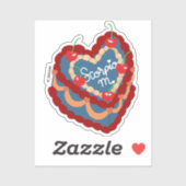 Schorpioen Harttaart Sticker (Vel)