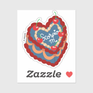 Schorpioen Harttaart Sticker