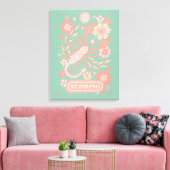 Schorpioen Hemelse Dierenriem Pastel Dromen Muur K Canvas Afdruk (Insitu (Woonkamer))