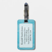 Schorpioen Het Schorpioen waterteken id bagagelabe Bagagelabel (Achterkant verticaal)