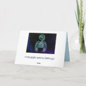 schorpioen het schorpioen zodiaal wenskaart kaart (Achterkant)