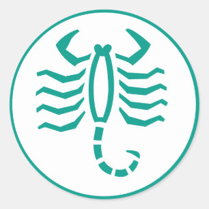 Schorpioen Horoscoop Zodiac Teken Stickers