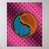 Schorpioen & Hout Haan Poster (Voorkant)