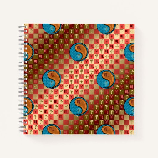 Schorpioen & Hout Rat Notitieboek (Voorkant)