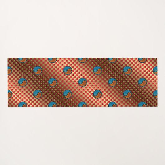 Schorpioen & Hout Rat Yogamat (Achterkant (horizontaal))