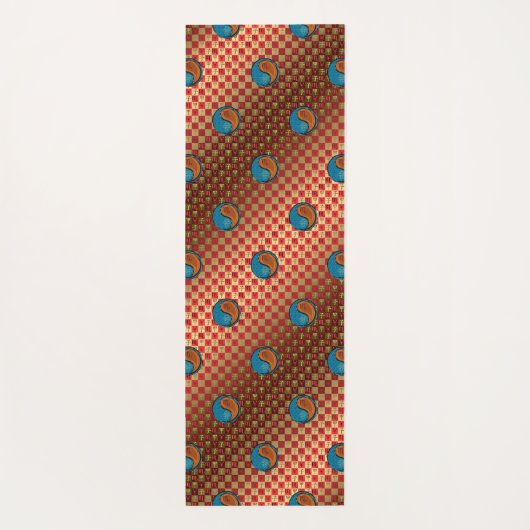 Schorpioen & Hout Rat Yogamat (Achterkant)