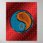 Schorpioen & Hout Tijger Poster (Voorkant)