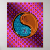 Schorpioen & Hout zwijn Poster (Voorkant)