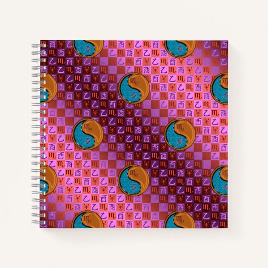 Schorpioen & Houten Haan Notitieboek (Voorkant)