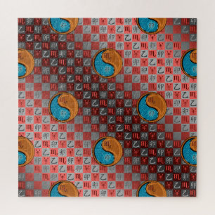 Schorpioen & Houten Konijn Legpuzzel