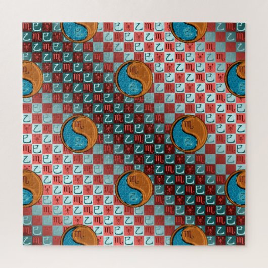Schorpioen & Houten Slang Legpuzzel (Verticaal)