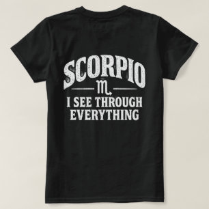 Schorpioen Ik Zie Alles T-shirt