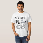 Schorpioen Jaar van het Paard Shirt (Voorkant volledig)