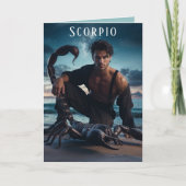 Schorpioen Kaart (Voorkant)