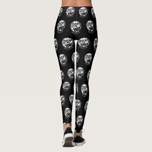 Schorpioen Kat Leggings (Stijl 1) (Achterkant)