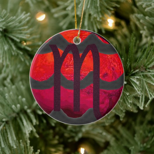 Schorpioen Keramische Versiering Keramisch Ornament (Boom)