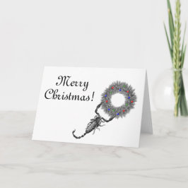 Schorpioen Kerst Kaart