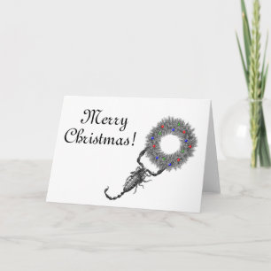 Schorpioen Kerst Kaart