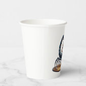 Schorpioen Man Papieren Bekers (Rechts)