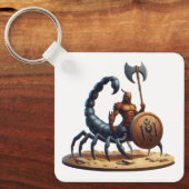 Schorpioen Man Sleutelhanger (Voorkant)