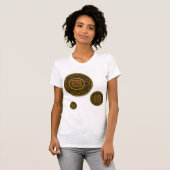 Schorpioen Mandala Dames Licht Shirt (Voorkant volledig)
