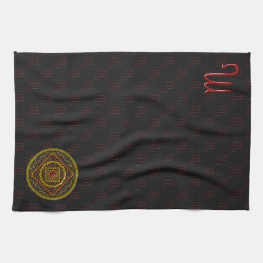 Schorpioen Mandala Handdoek (Horizontaal)