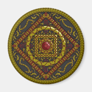 Schorpioen Mandala Magneet