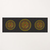 Schorpioen Mandala Yoga Mat (Voorkant (horizontaal))