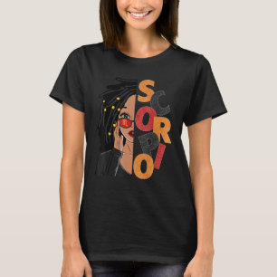 Schorpioen Meisje Loc Meisje Zodiac Tekens Verjaar T-shirt