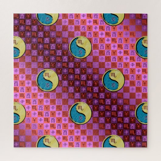 Schorpioen & Metaal Haan Legpuzzel (Verticaal)