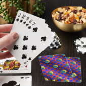 Schorpioen & Metaal Os Pokerkaarten (Insitu)