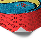 Schorpioen & Metalen Tijger Poster (Hoek)