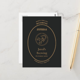Schorpioen Mystieke Mysterieuze Persoonlijke Apoth Briefkaart