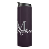 Schorpioen Mystique – gepersonaliseerde Zodiac Tum Thermosbeker (Geroteerd rechts)