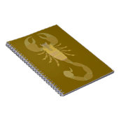 Schorpioen Notitieboek (Rechterzijde)