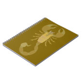Schorpioen Notitieboek (Linkerzijde)