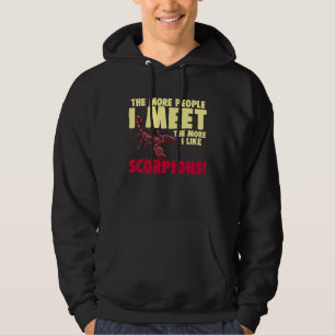 Schorpioen ontwerp voor Schorpioen eigenaren Hoodie