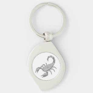 Schorpioen origami sleutelhanger