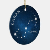 Schorpioen Ornament Gepersonaliseerde Zodiac Gift (Rechts)
