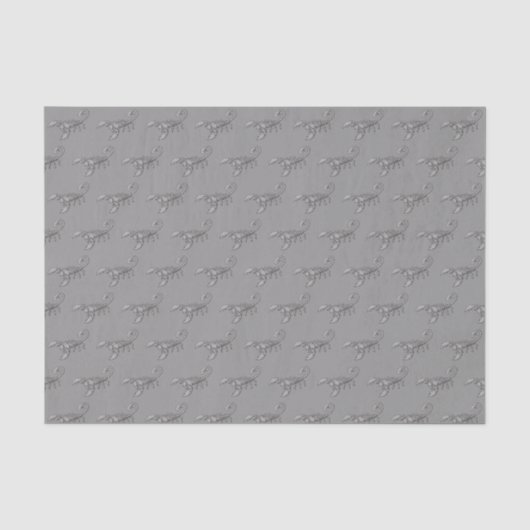 Schorpioen pictogrampatroon tissuepapier (Voorkant)