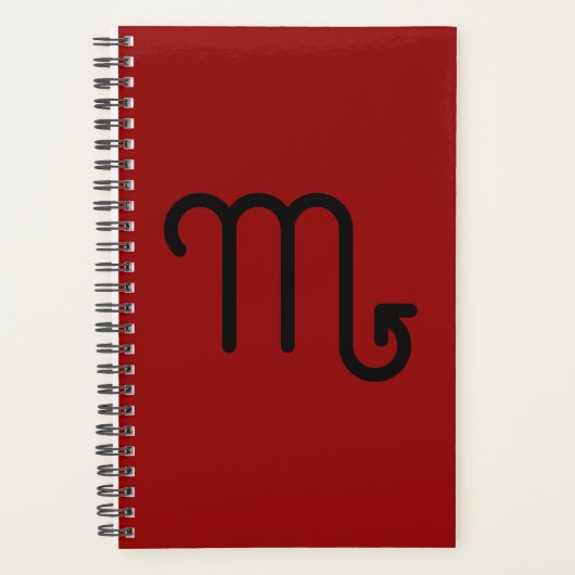 Schorpioen Planner (Voorkant)