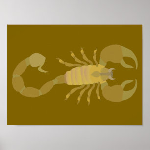 Schorpioen Poster