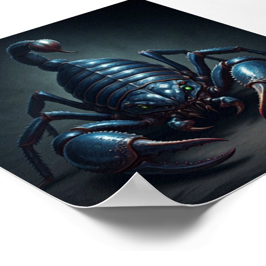 Schorpioen Poster (Hoek)